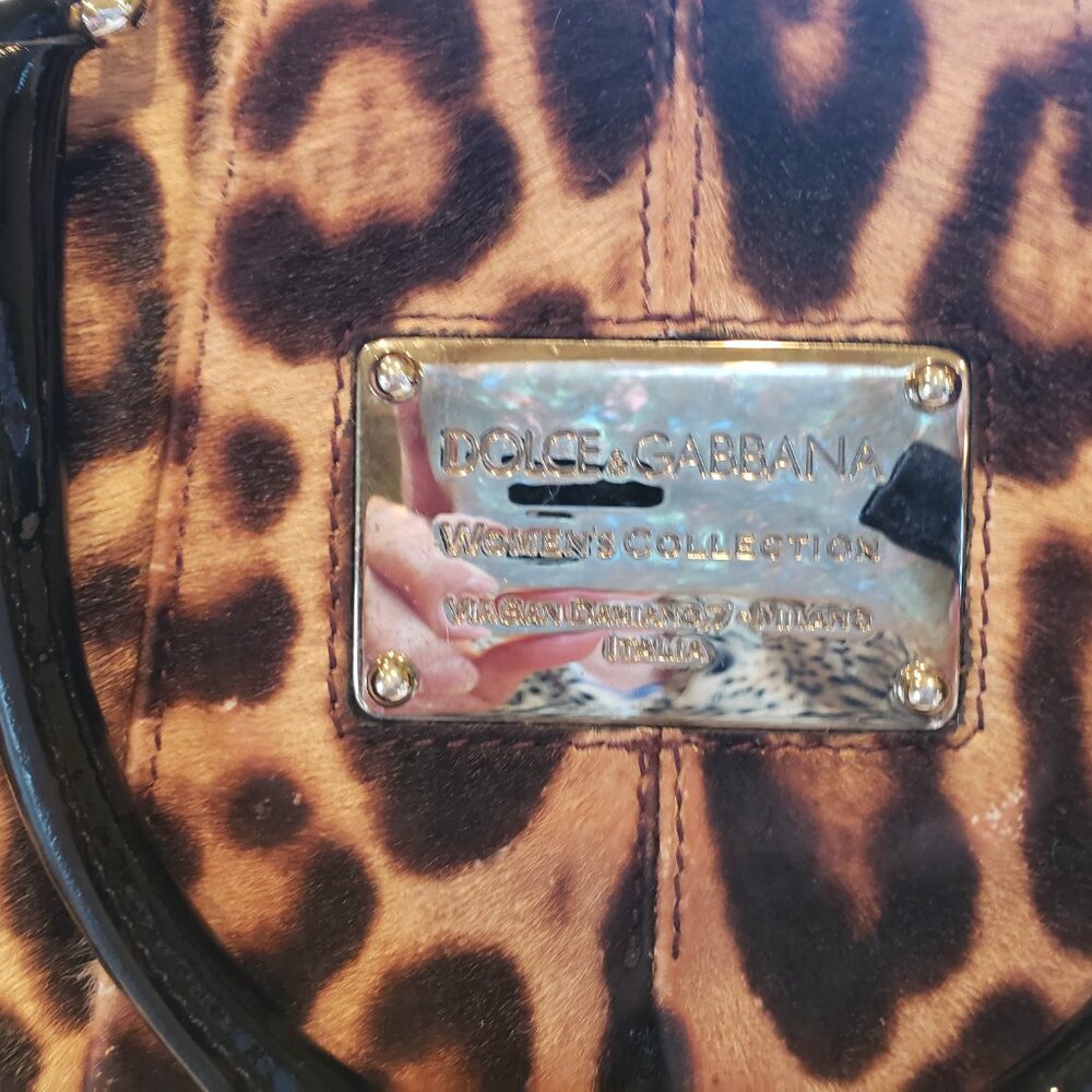 Dolce and Gabbana  chita pony hair bag - Picture 6 of 6